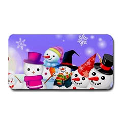 Let s Have Fun With Snowmen Medium Bar Mat