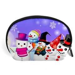 Let s Have Fun With Snowmen Accessory Pouch (large)