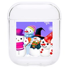 Let s Have Fun With Snowmen Hard Pc Airpods 1/2 Case by kyorashop23