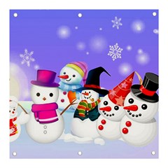 Let s Have Fun With Snowmen Banner And Sign 3  X 3 