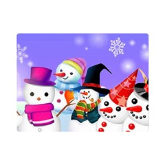 Let s Have Fun With Snowmen Premium Plush Fleece Blanket (mini)