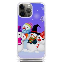 Let s Have Fun With Snowmen Iphone 13 Pro Max Tpu Uv Print Case