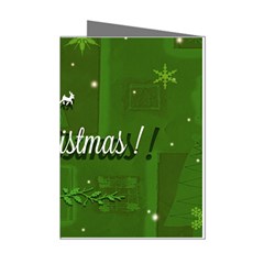 Merry Christmas , Holidays, Celebrations Mini Greeting Cards (pkg Of 8)