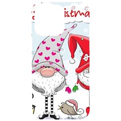 Merry Christmas, Christmas, Cute, Red, Merry, Gnomes Iphone 15 Pro Max Black Uv Print Pc Hardshell Case by kyorashop23