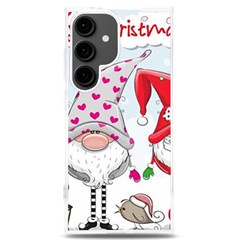 Merry Christmas, Christmas, Cute, Red, Merry, Gnomes Samsung Galaxy S24 Plus 6 7 Inch Tpu Uv Case by kyorashop23