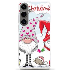 Merry Christmas, Christmas, Cute, Red, Merry, Gnomes Samsung Galaxy S24 Ultra 6 9 Inch Tpu Uv Case