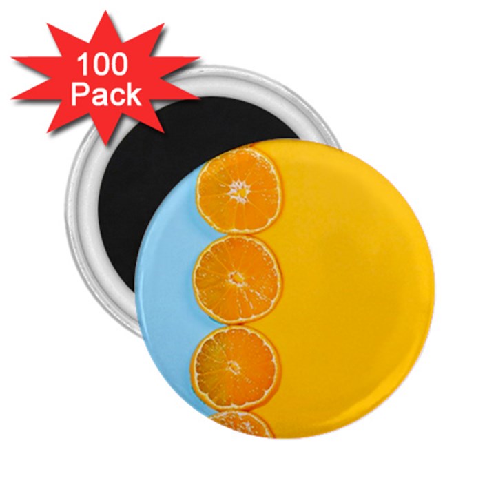 Orange, Slices, Fruit, Citrus 2.25  Magnets (100 pack) 