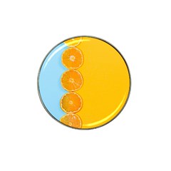 Orange, Slices, Fruit, Citrus Hat Clip Ball Marker (4 Pack) by kyorashop23