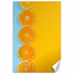 Orange, Slices, Fruit, Citrus Canvas 24  x 36 