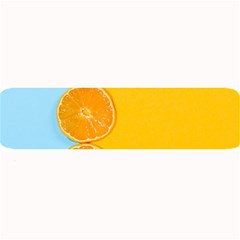 Orange, Slices, Fruit, Citrus Large Bar Mat by kyorashop23