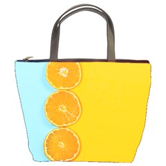 Orange, Slices, Fruit, Citrus Bucket Bag