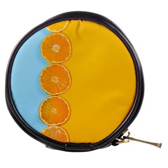 Orange, Slices, Fruit, Citrus Mini Makeup Bag