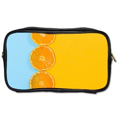 Orange, Slices, Fruit, Citrus Toiletries Bag (one Side) by kyorashop23