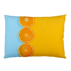 Orange, Slices, Fruit, Citrus Pillow Case (two Sides)