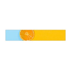 Orange, Slices, Fruit, Citrus Premium Plush Fleece Scarf (mini)