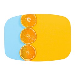 Orange, Slices, Fruit, Citrus Mini Square Pill Box