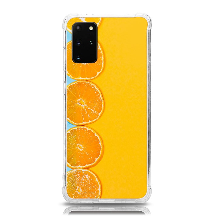 Orange, Slices, Fruit, Citrus Samsung Galaxy S20 Plus 6.7 Inch TPU UV Case