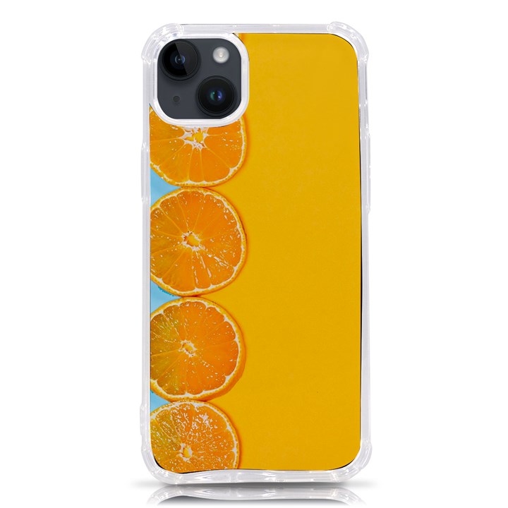 Orange, Slices, Fruit, Citrus iPhone 14 Plus TPU UV Print Case