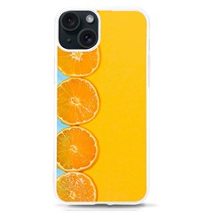 Orange, Slices, Fruit, Citrus iPhone 15 TPU UV Print Case