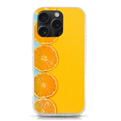 Orange, Slices, Fruit, Citrus iPhone 15 Pro TPU UV Print Case