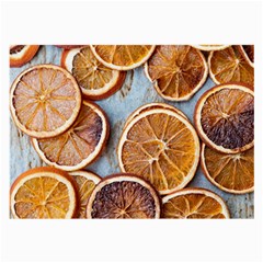 Orange, Slices, Fruits, Citrus Large Glasses Cloth (2 Sides)