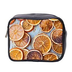 Orange, Slices, Fruits, Citrus Mini Toiletries Bag (two Sides) by kyorashop23