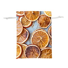 Orange, Slices, Fruits, Citrus Lightweight Drawstring Pouch (s)