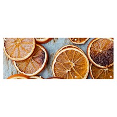 Orange, Slices, Fruits, Citrus Banner And Sign 8  X 3  by kyorashop23