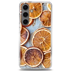 Orange, Slices, Fruits, Citrus Samsung Galaxy S24 6 2 Inch Tpu Uv Case