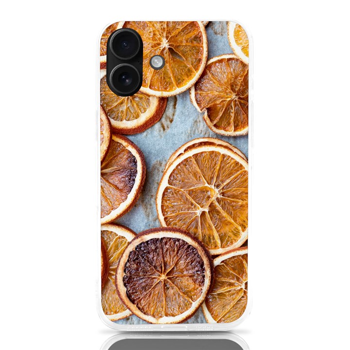 Orange, Slices, Fruits, Citrus iPhone 16 Plus TPU UV Print Case