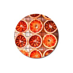 Orange, Fruit, Citrus Magnet 3  (round)