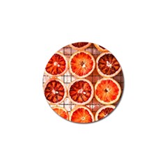 Orange, Fruit, Citrus Golf Ball Marker (10 Pack)