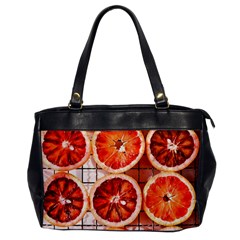 Orange, Fruit, Citrus Oversize Office Handbag