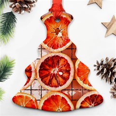 Orange, Fruit, Citrus Ornament (christmas Tree) 