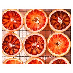 Orange, Fruit, Citrus Two Sides Premium Plush Fleece Blanket (teen Size)