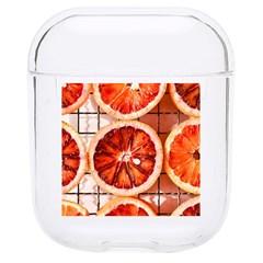 Orange, Fruit, Citrus Hard Pc Airpods 1/2 Case by kyorashop23