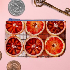 Orange, Fruit, Citrus Large Coin Purse by kyorashop23