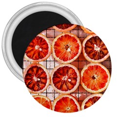 Peorange, Fruit, Citrus 3  Magnets