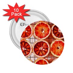 Peorange, Fruit, Citrus 2 25  Buttons (10 Pack) 