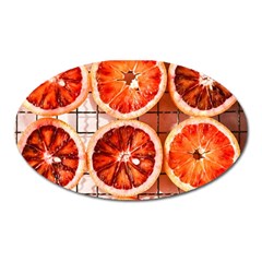 Peorange, Fruit, Citrus Oval Magnet