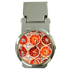 Peorange, Fruit, Citrus Money Clip Watches