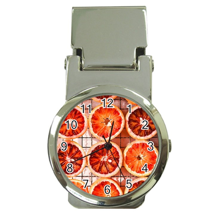 Peorange, Fruit, Citrus Money Clip Watches