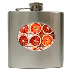 Peorange, Fruit, Citrus Hip Flask (6 Oz)