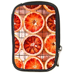 Peorange, Fruit, Citrus Compact Camera Leather Case