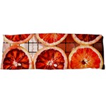 Peorange, Fruit, Citrus One Side Body Pillow Cases Body Pillow Case