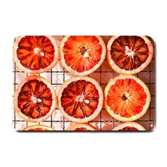 Peorange, Fruit, Citrus Small Doormat by kyorashop23