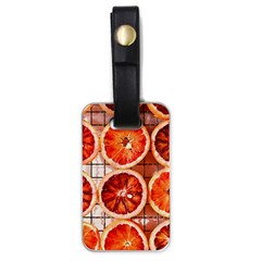 Peorange, Fruit, Citrus Luggage Tag (one Side)