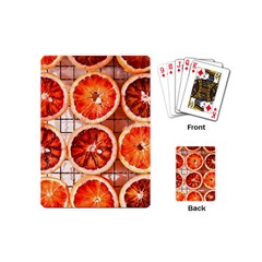 Peorange, Fruit, Citrus Playing Cards Single Design (mini)