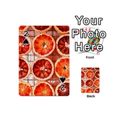 Peorange, Fruit, Citrus Playing Cards 54 Designs (mini)