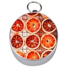 Peorange, Fruit, Citrus Silver Compasses